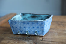 Berry basket - rectangular - small lines